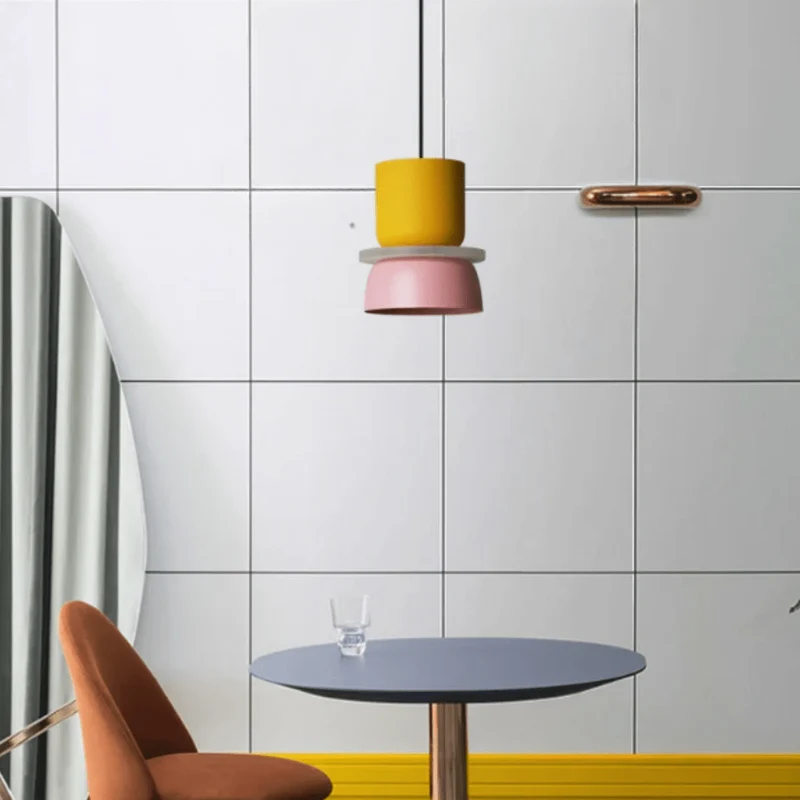 Suspension Luminaire LED Colorée Petit Format