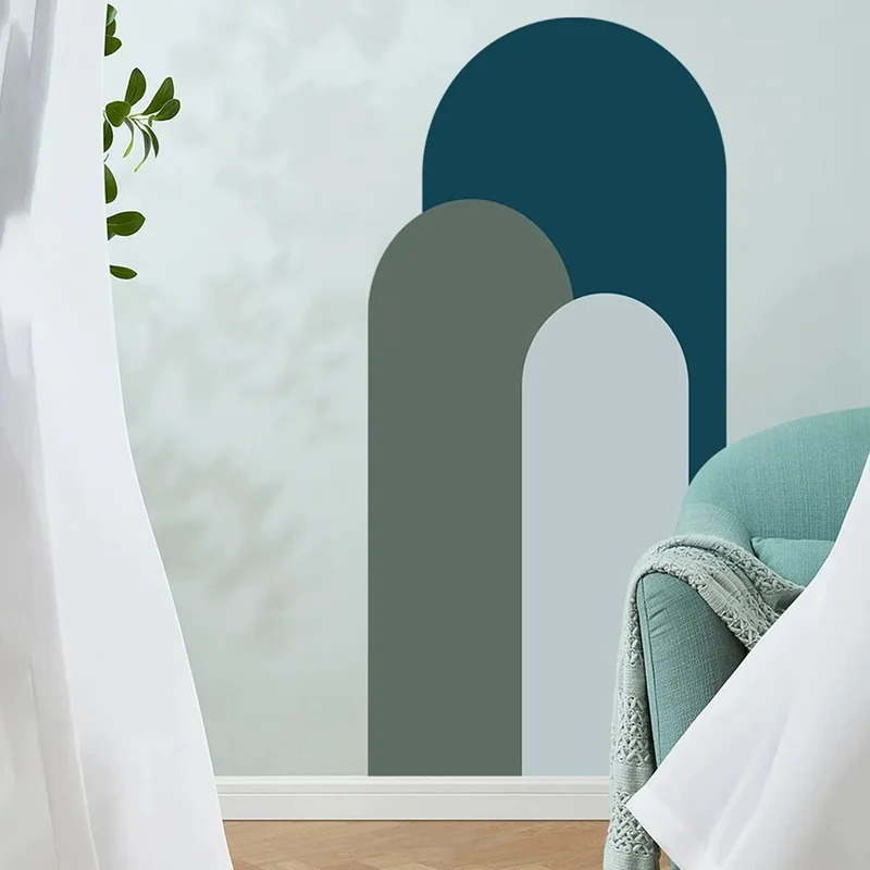 Adhésif Mural en Plastique de Style Moderne