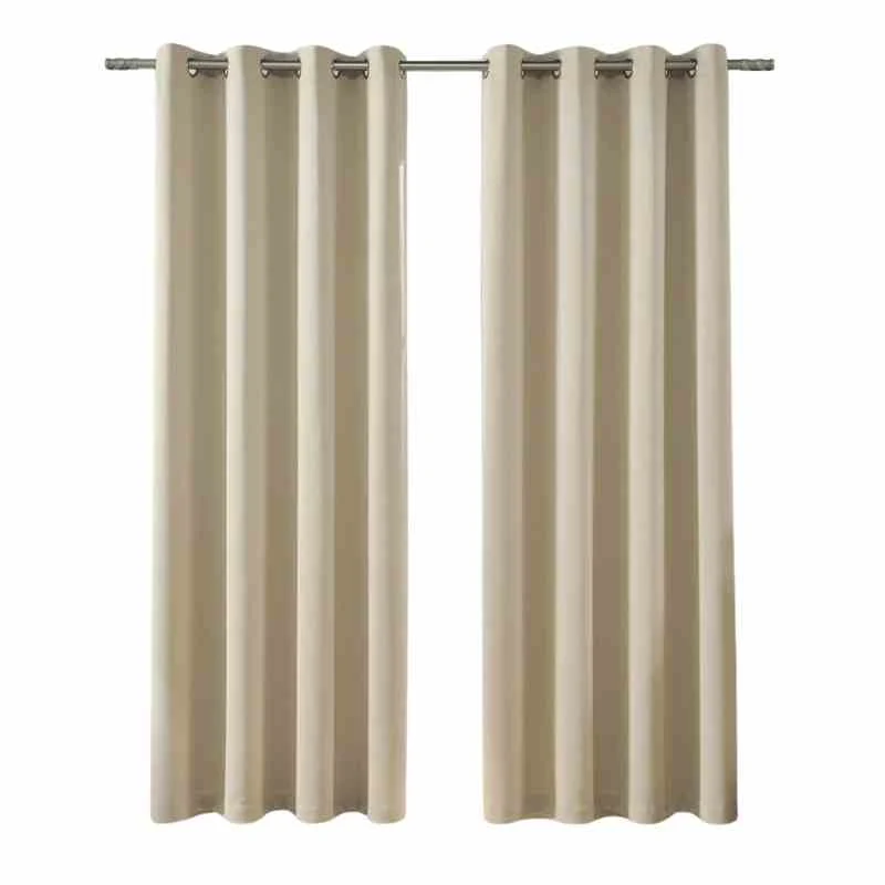 Rideau beige clair