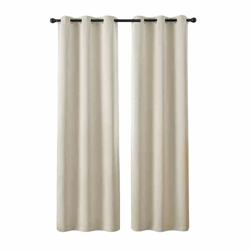 Rideau occultant thermique beige