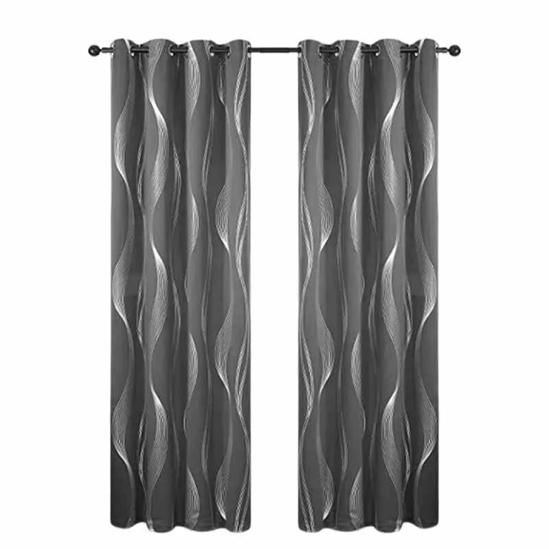 Double rideau motif