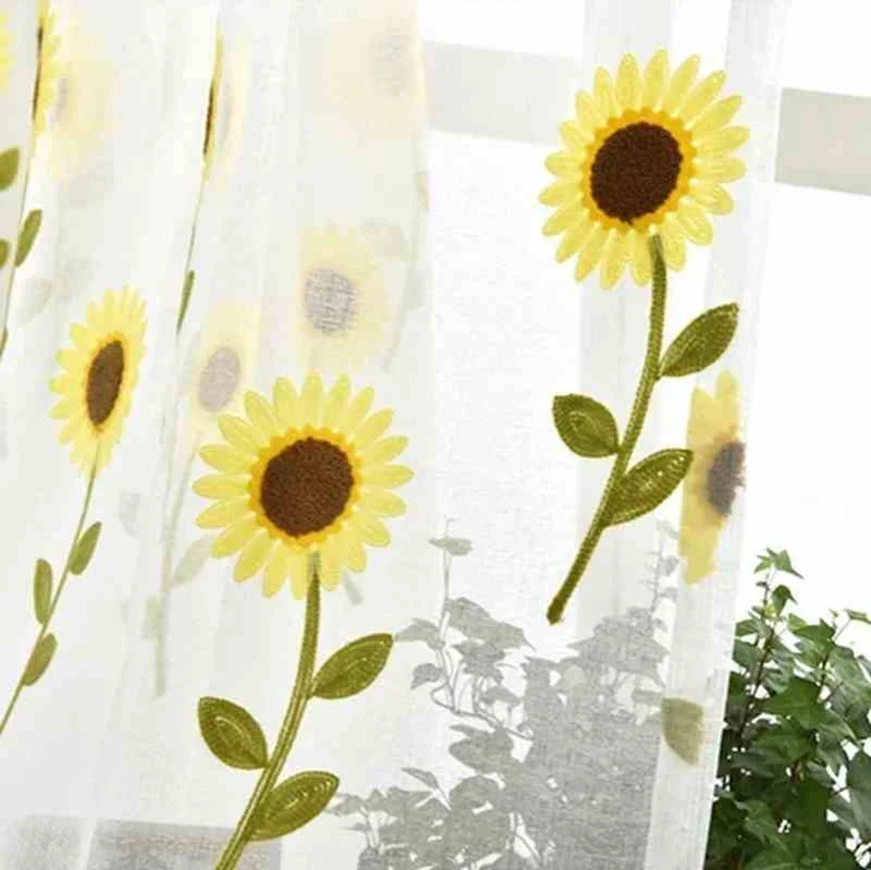 Rideaux fleuris