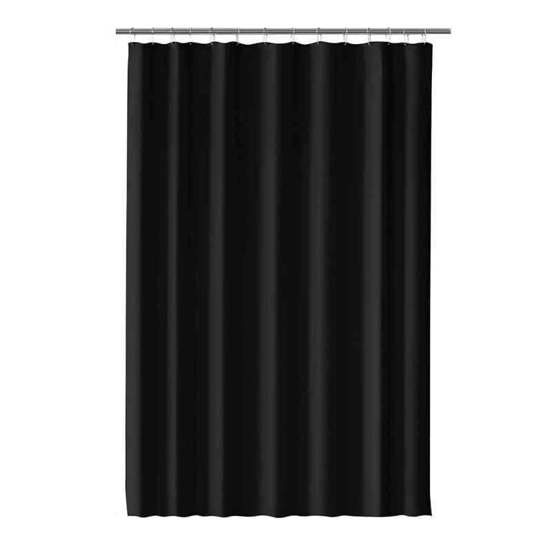 Rideau de douche noir