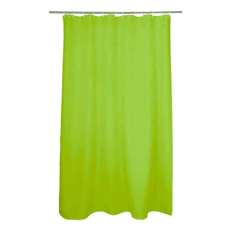 Rideau douche vert