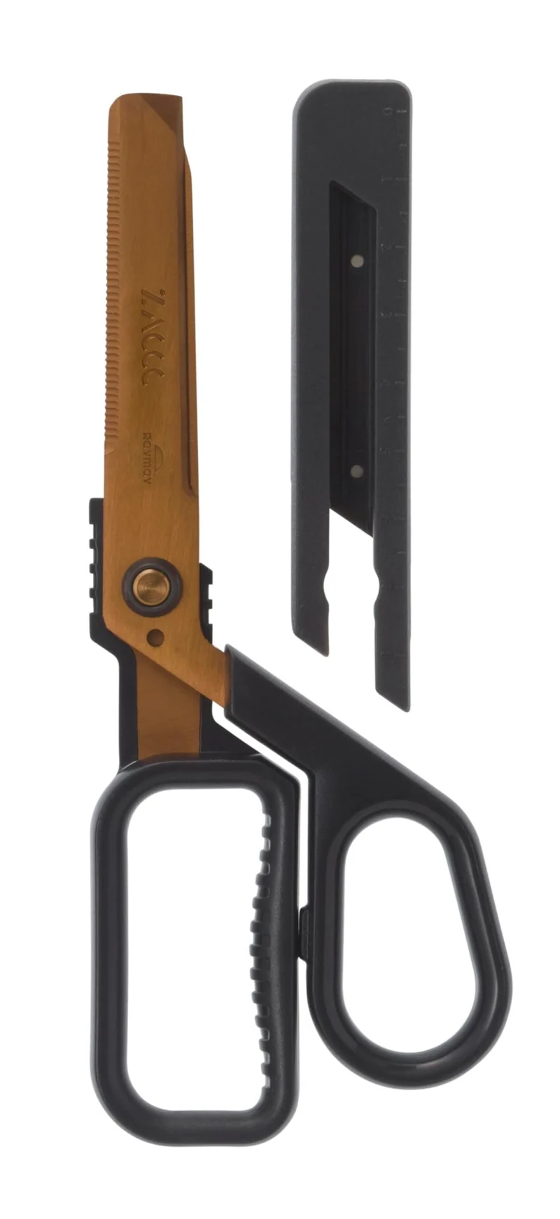 Raymay ZACCC Titanium Scissors and Box Cutter Dark Gray SH1358N
