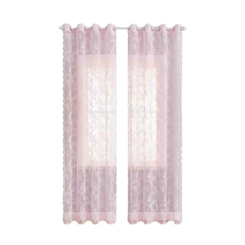 Rideaux dentelle romantique