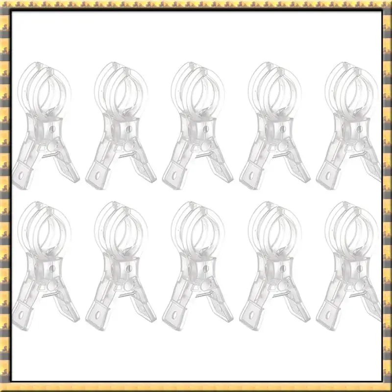 Transparent Spring Clamps for Balloon Arches