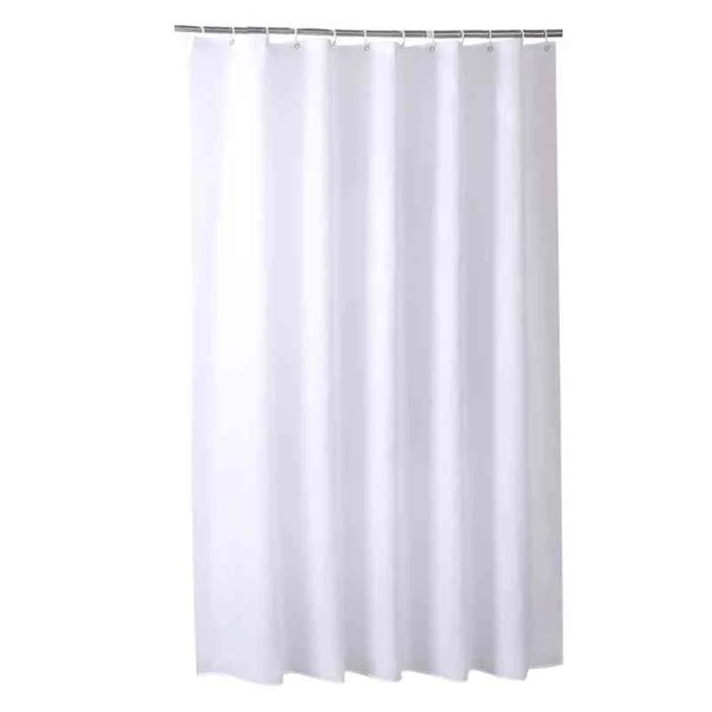 Rideau de douche blanc