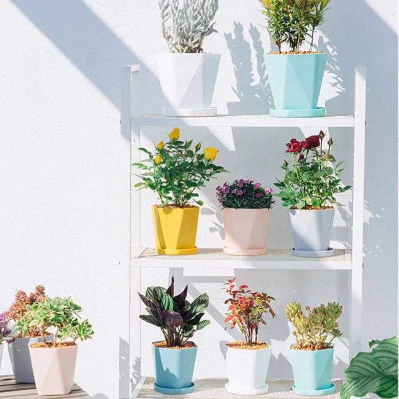 Pot de Fleur Moderne (Lot de 2)