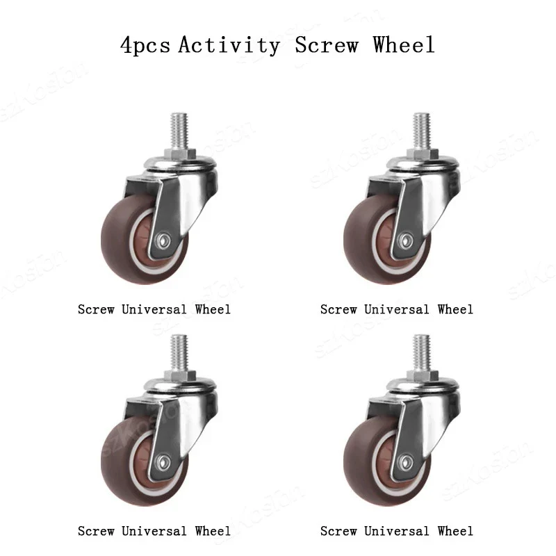 Smooth Furniture Casters Wheels