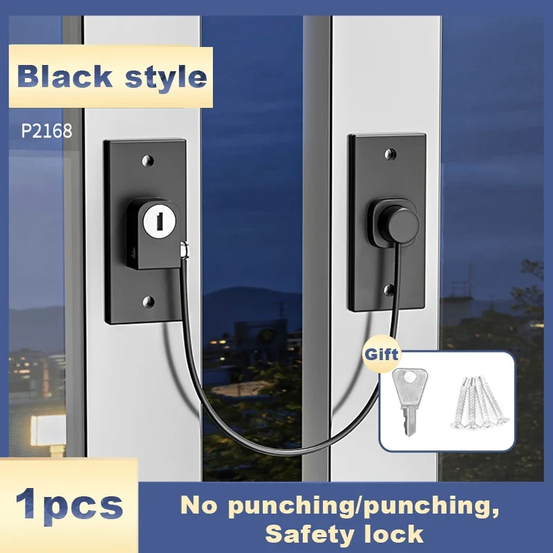 Traceless Adhesive Safety Locks for Doors and Cabinets