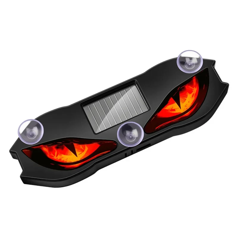 Flashing Solar Warning Lights for Vehicle Decoration