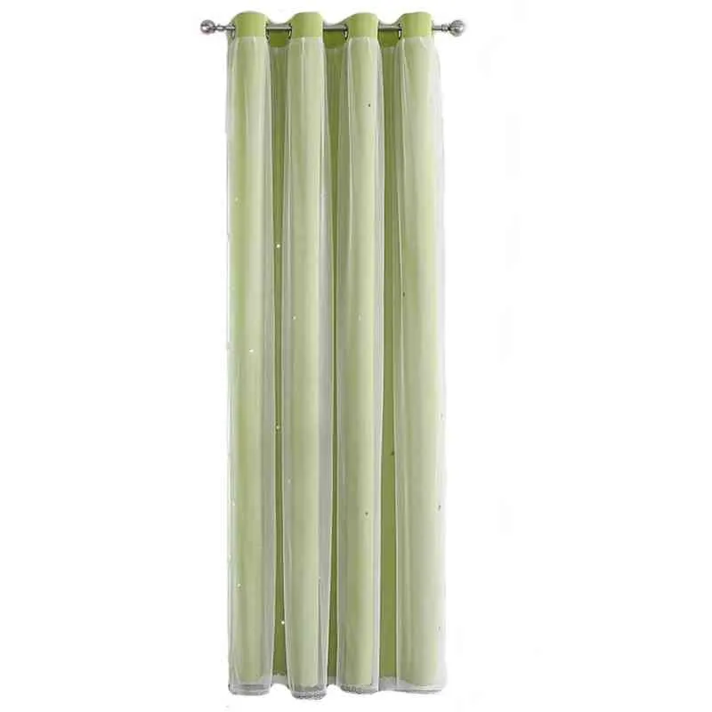 Rideau vert celadon