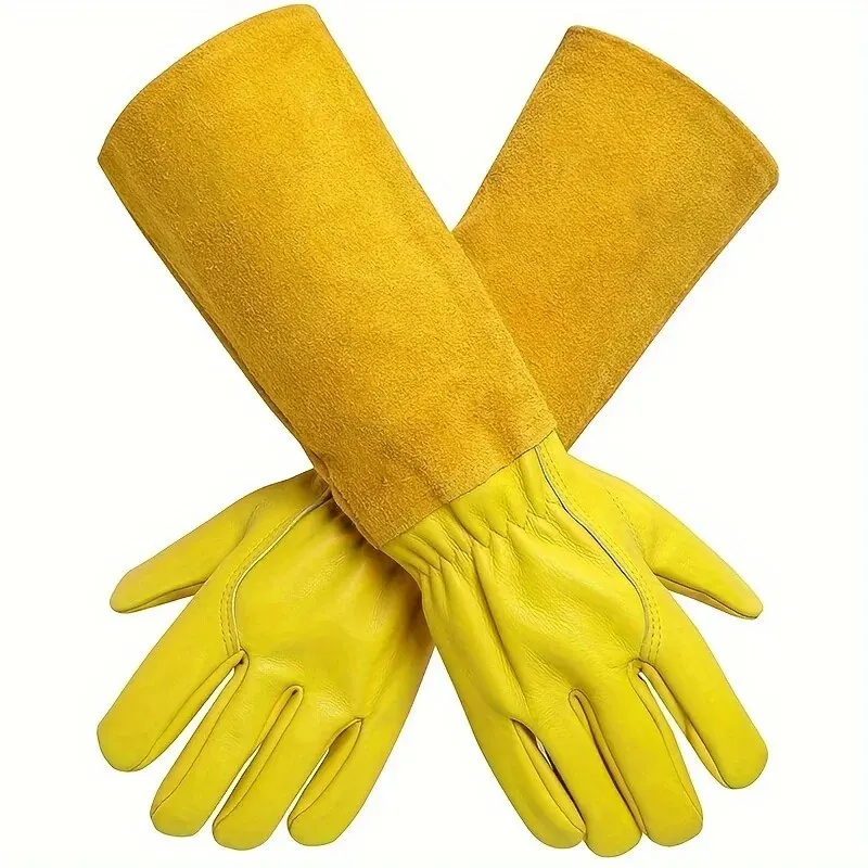 Gants de Jardinage Unisexes en Cuir Anti-Épines – Confort et Protection