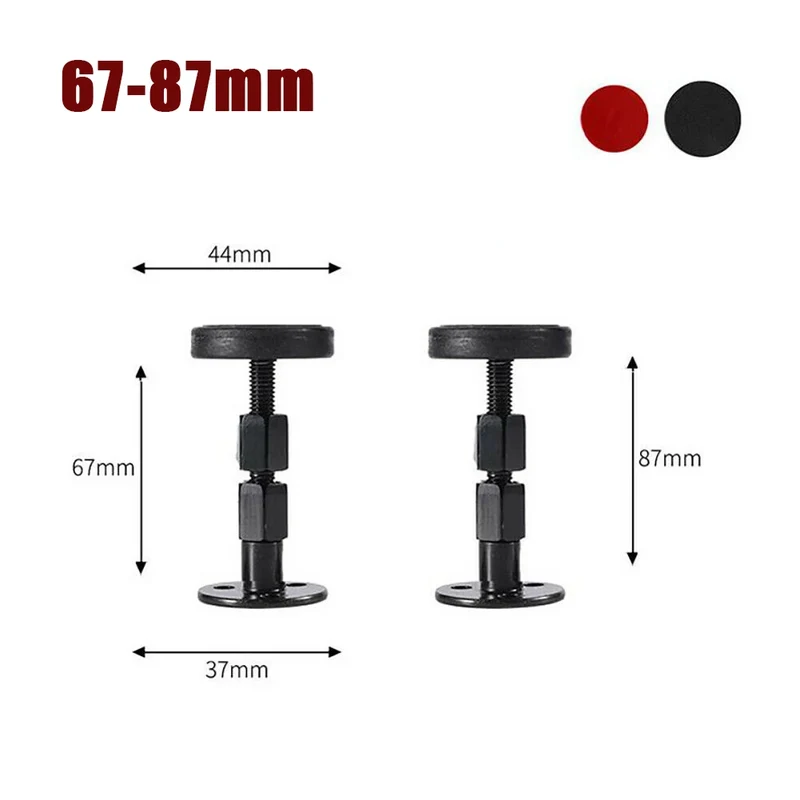 Adjustable Threaded Headboard Stopper for Furniture Stability