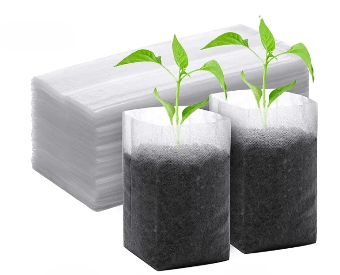 Sac de Culture en Tissu Biodégradables Pratiques (Lot de 80 + 20 Offerts)
