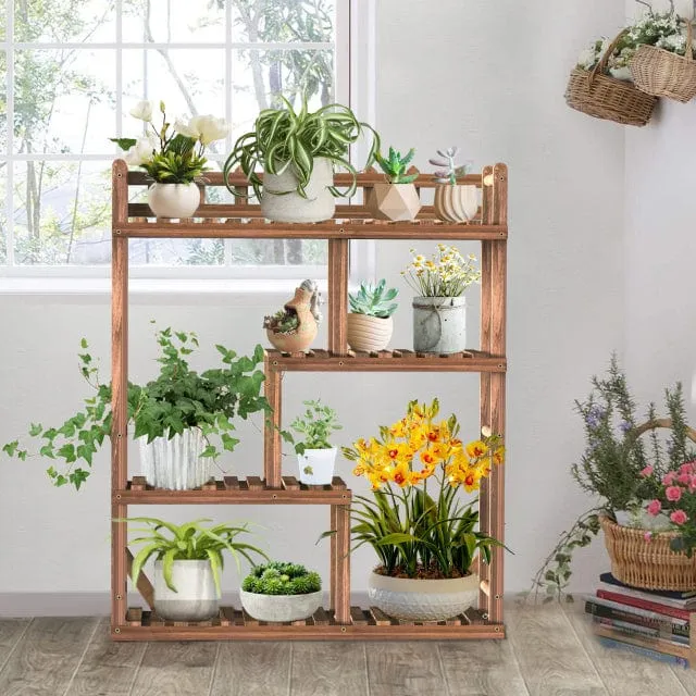 Meuble Porte Plante en Bois "Diseinua"