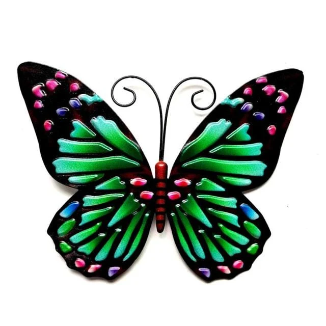 Papillon Mural en Metal
