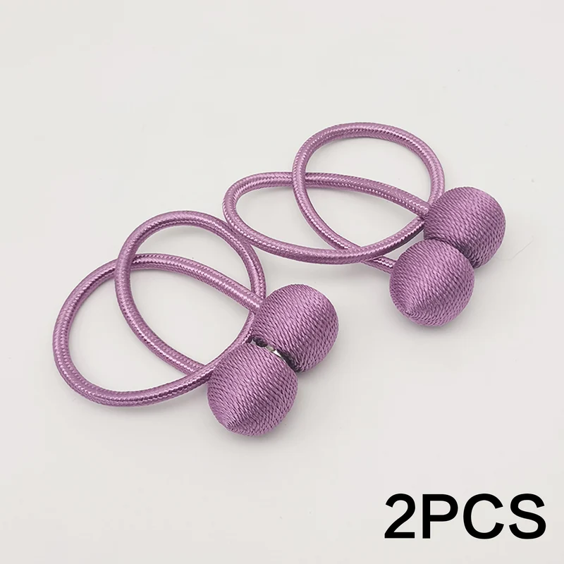 Minimalist Magnetic Ball Curtain Tiebacks