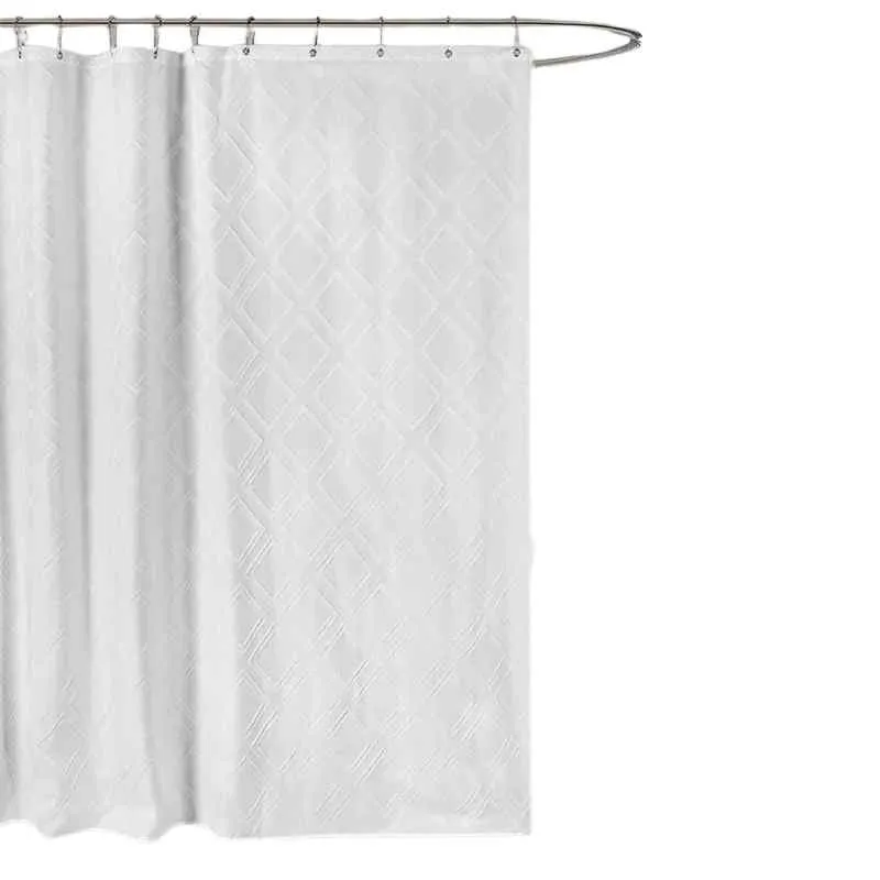 Rideau douche tissu lavable