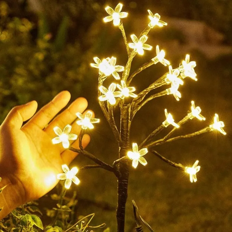 Lampe Solaire Jardin Sakura Magique