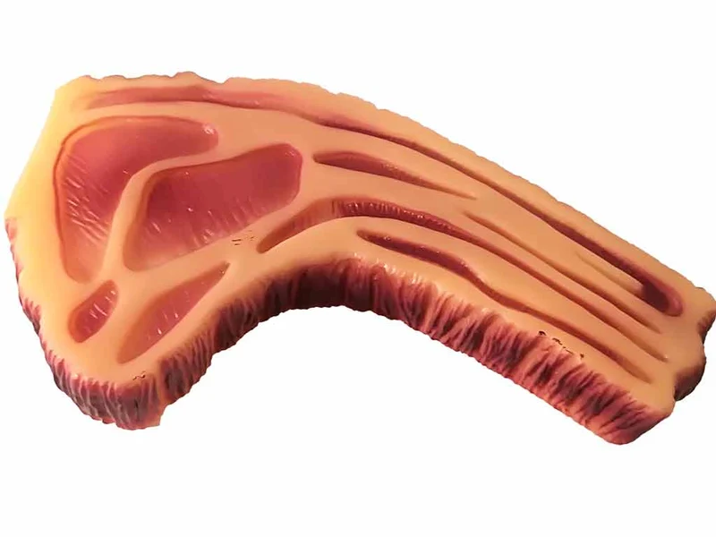 Jouet pour chien en forme de steak