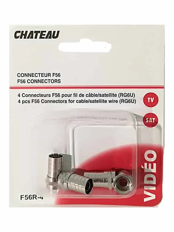 Paquet de 4 connecteurs F56