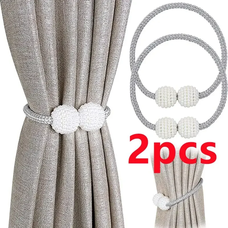 Pearl Magnetic Curtain Clips