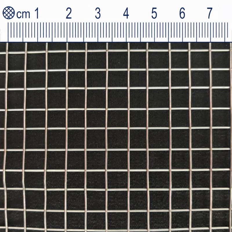 Treillis soudé galvanisé à chaud maillage 6 x 6 mm épaisseur de fil 0,6 mm sur mesure