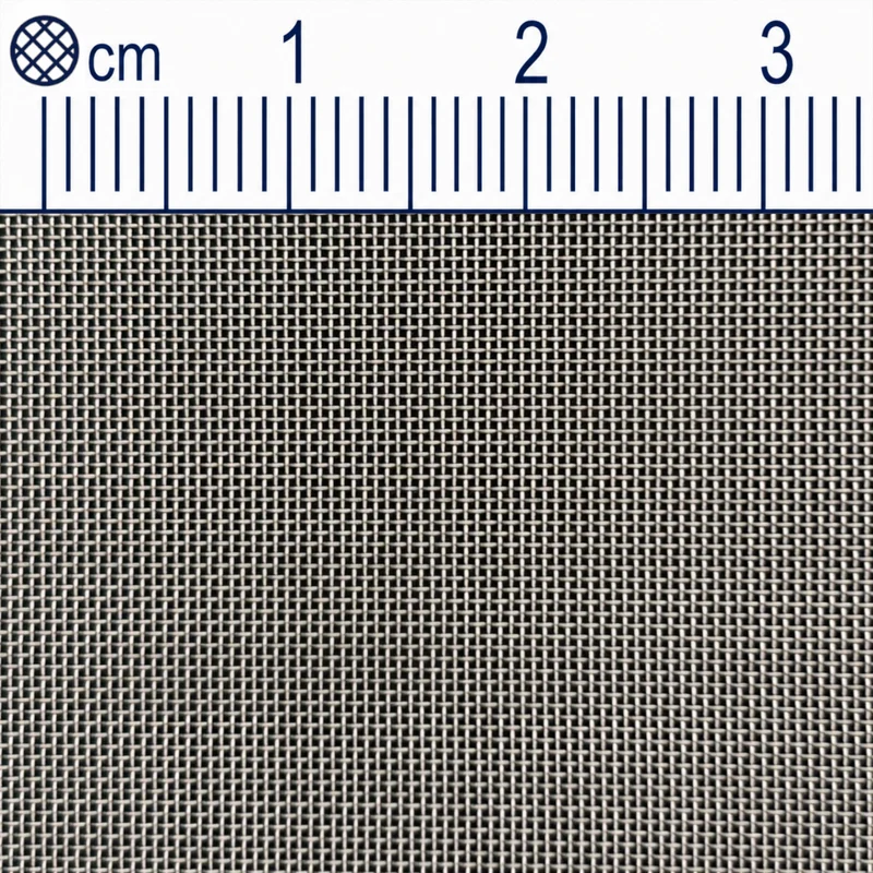 Tissu métallique inox maille 0,315 mm (Mesh 50) diamètre du fil : 0,2 mm V2A 1.4301 sur mesure