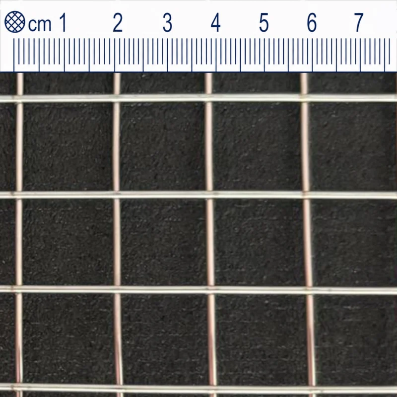Treillis soudé en acier inoxydable maillage 19 mm épaisseur du fil 1 mm V2A 1.4301 sur mesure