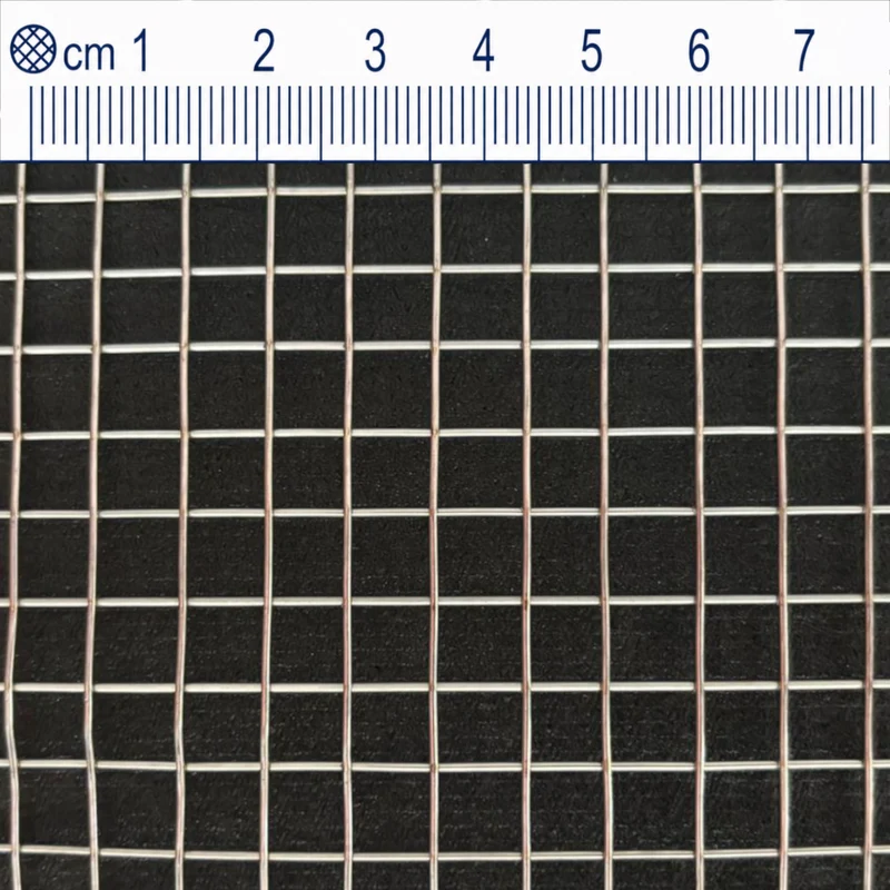Treillis soudé en acier inoxydable maillage 6 mm épaisseur du fil 0,7 mm V2A 1.4301 sur mesure