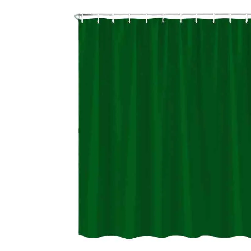 Rideau de douche vert