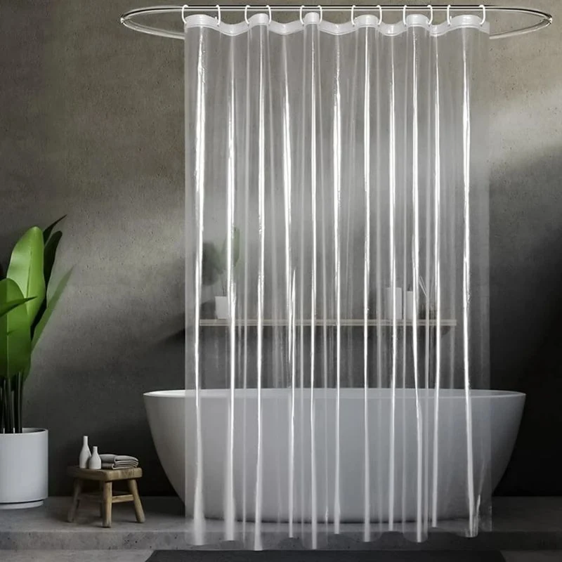 Rideaux de douche transparents