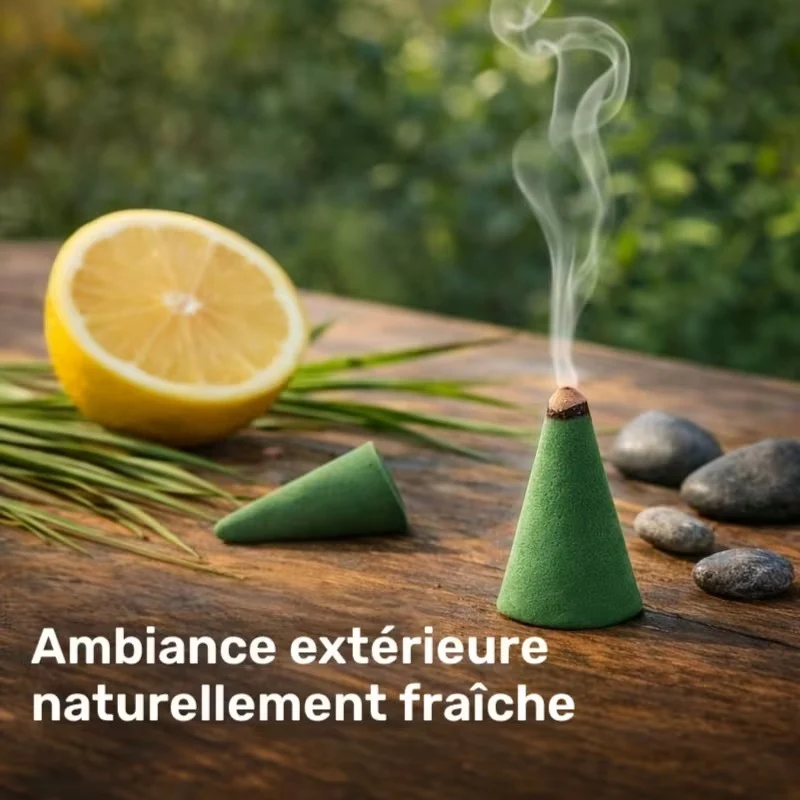 Encens citronnelle anti-moustiques
