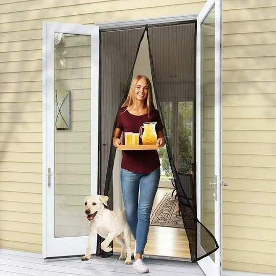 Moustiquaire Magnétique Premium pour Porte - InsectGuard