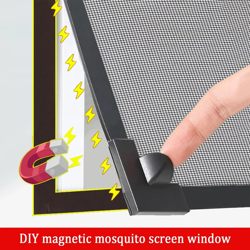 Magnetic Mesh Mosquito Screen