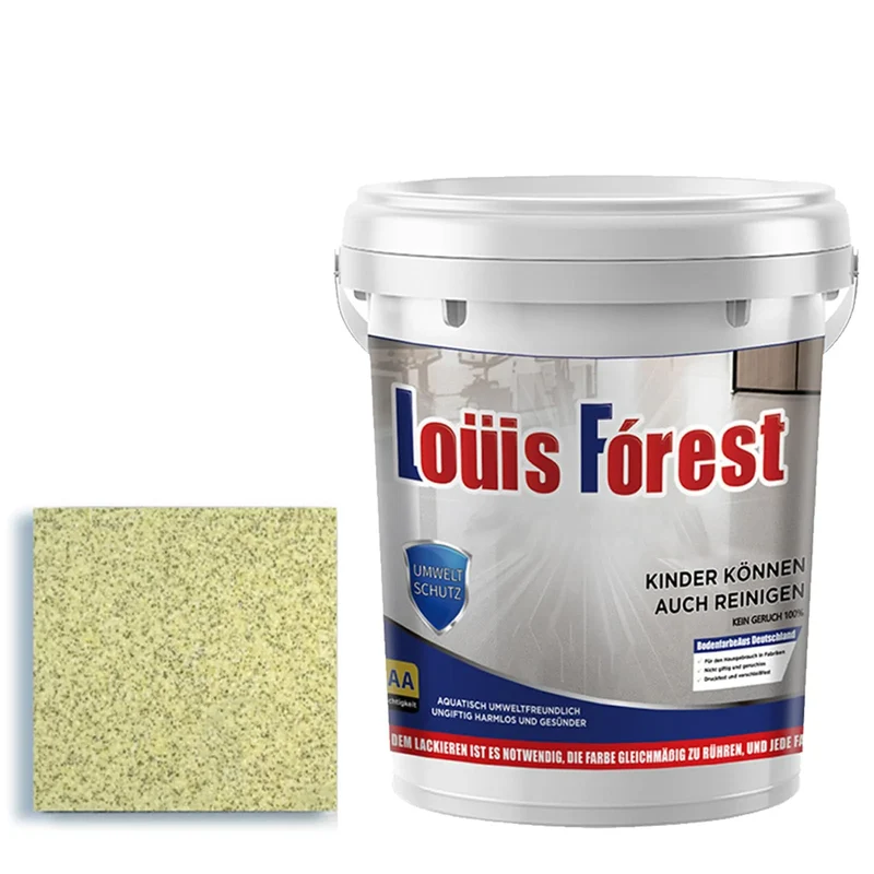 High-Gloss Epoxy Floor Paint for Indoor/Outdoor Use