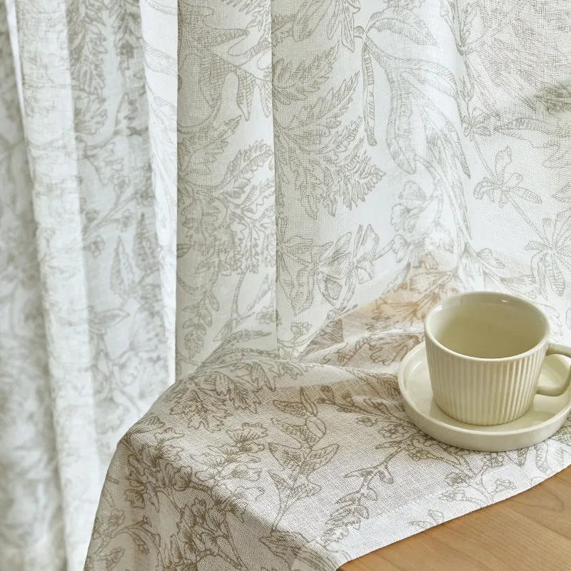 Tissu Fibres de Lin