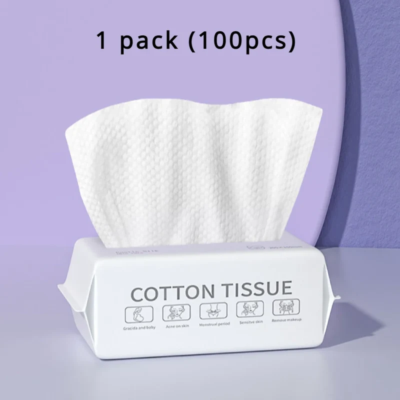 Soft Disposable Cotton Facial Towels