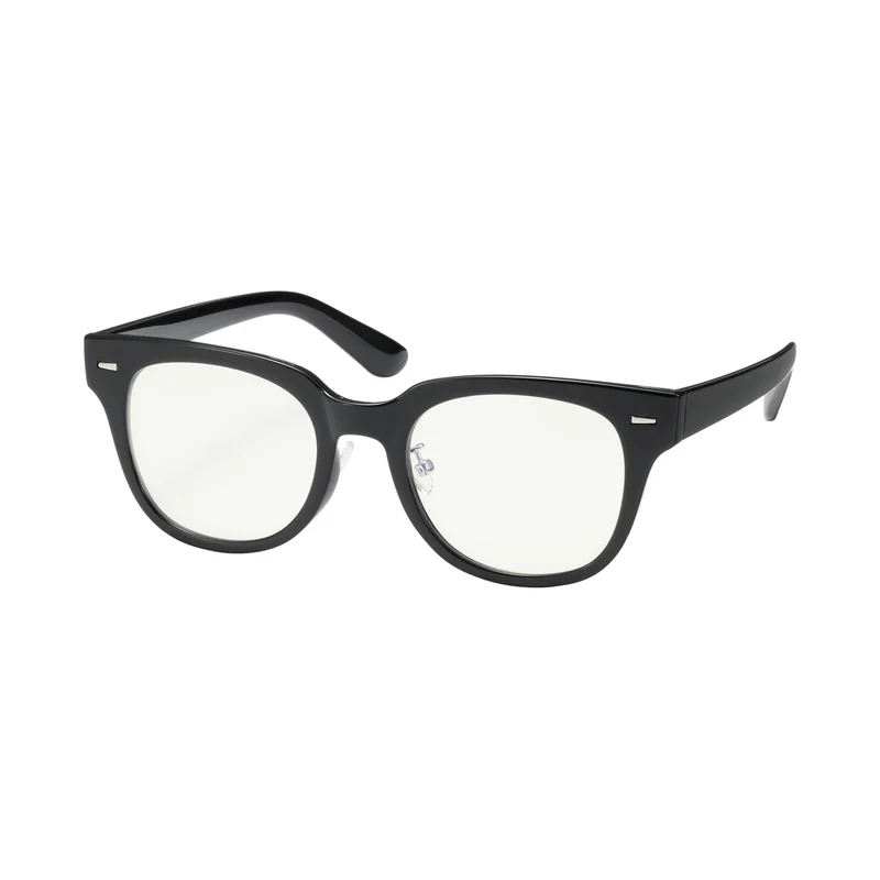 MUJI Blue Light Wellington Sunglasses Unisex Adult DFD20A5S Black
