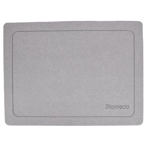 Tapis de séchage gris uni