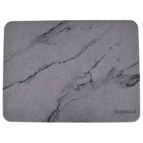 Tapis de séchage gris marbré
