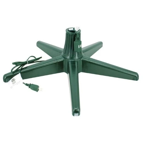 Pied rotatif vert pour sapin artificiel