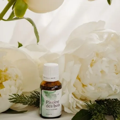 Huile parfumée "Pivoine des bois" - Pivoinerie Lili
