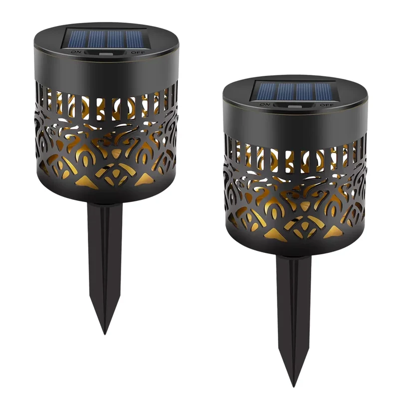 Mandala Projection Solar Wall Light