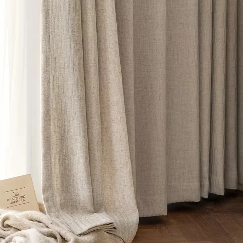 Rideau Lin Salon Gris Clair