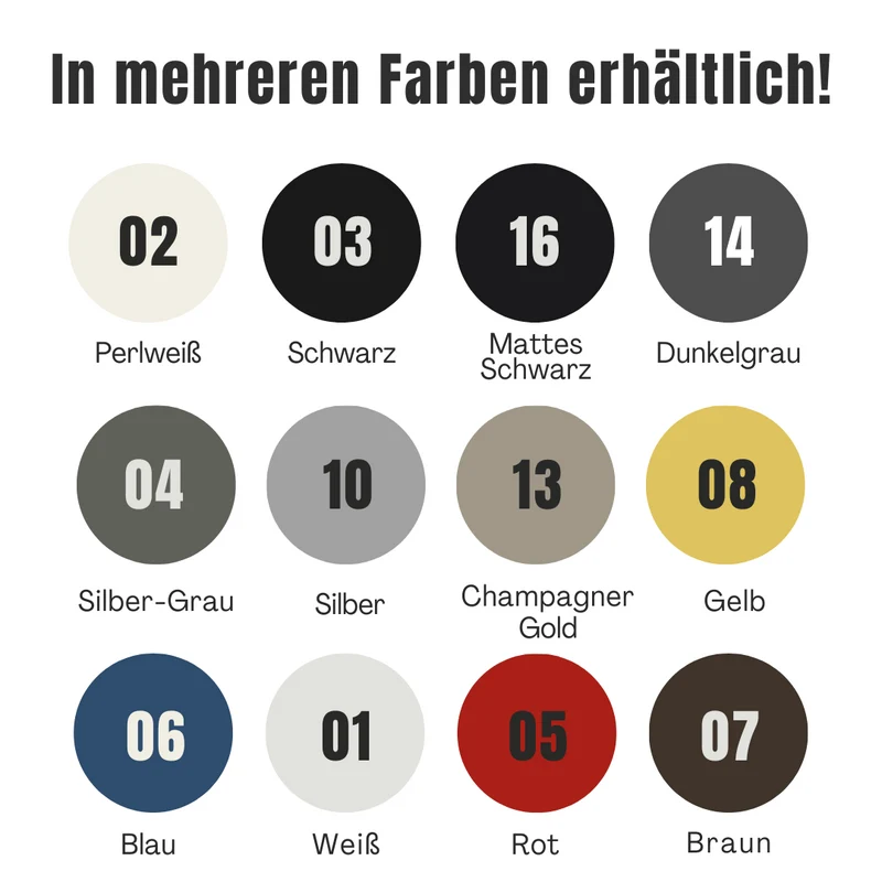 Autolack Kratzerentferner Lackstift 20 g | Schnelltrocknend & Rostschutz | Für kleine Kratzer | Viele Farben zur Auswahl