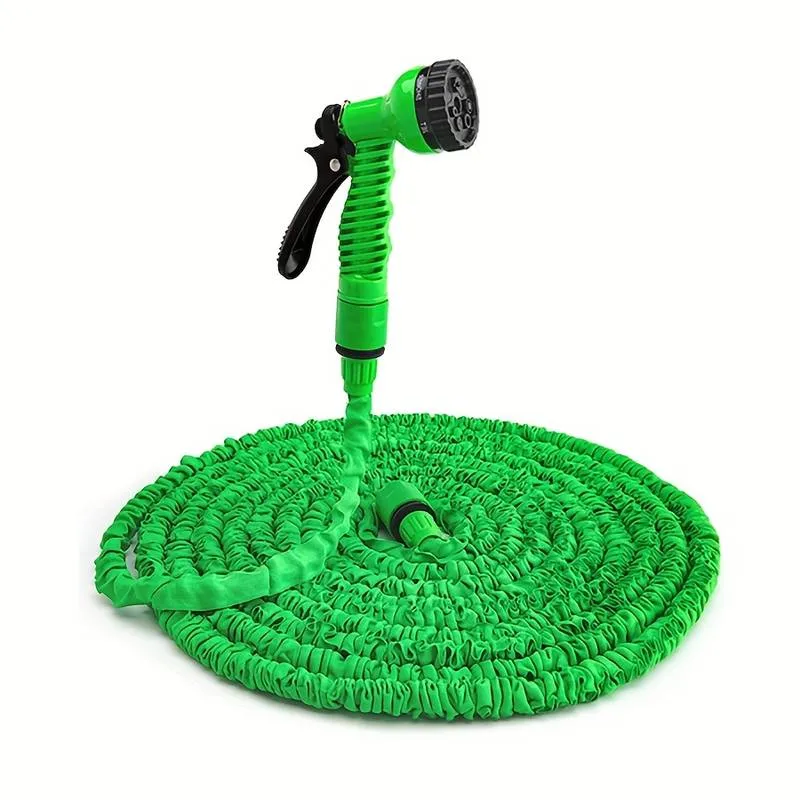 Tuyau Extensible avec Buse à 7 Fonctions - Jardinage Facile