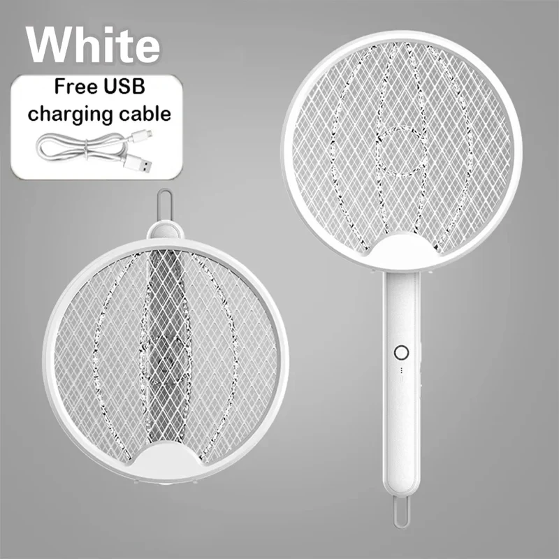 Foldable USB Rechargeable Electric Bug Zapper with UV Light Trap